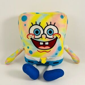 Tie Dye SpongeBob SquarePants Plush 2022 Viacom